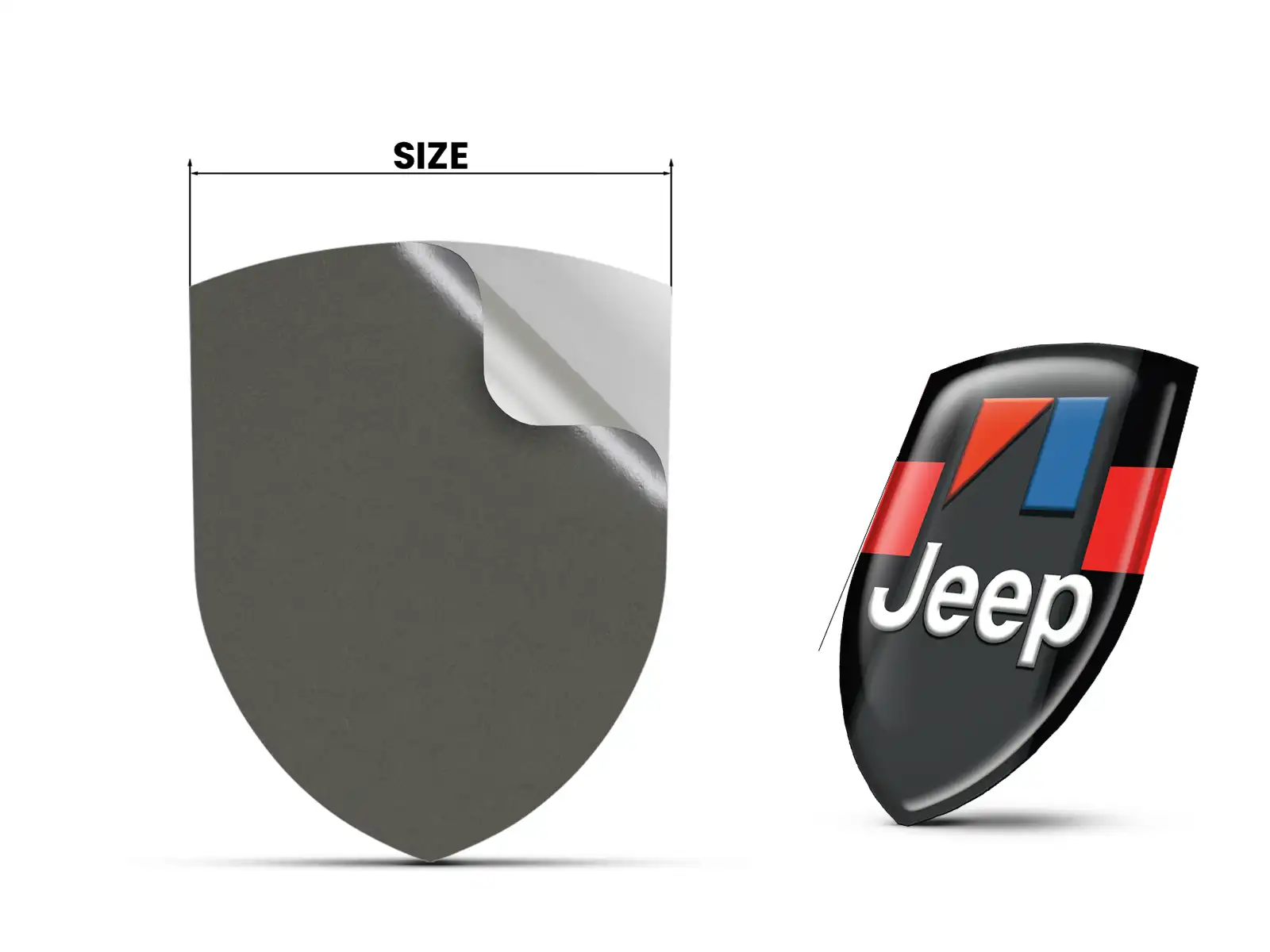 Jeep Decalcomanie Paraurti Pro Max Chic Prestazioni Durevoli